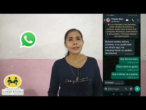 Testimonio Cristina Valencia, Mercería